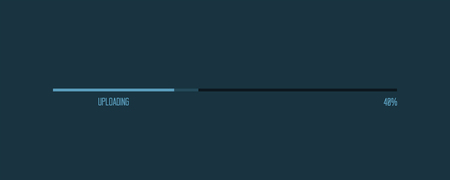 Download progress icon with percentage indicator. Uploading. Loading. Progress icon. Upload icon....