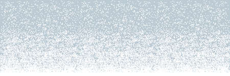 Snow falling. Christmas background. Snowflakes. Xmas background. Vector heavy snowfall. Vector illustrationのイラスト素材