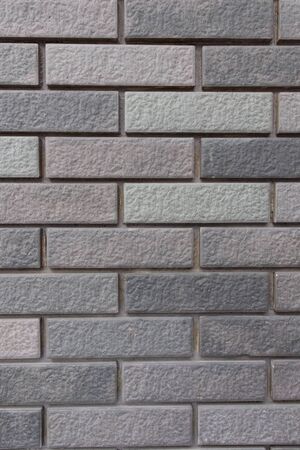 Abstract gray brick and blocks wall texture for background