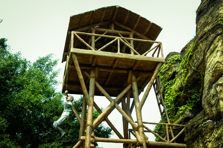 Tree house modelのeditorial素材