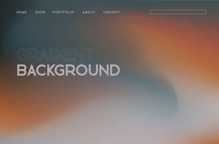 Abstract pastel gray orange matte background. Blur liquid background. Vector illustration for your graphic design, banner, posterのイラスト素材