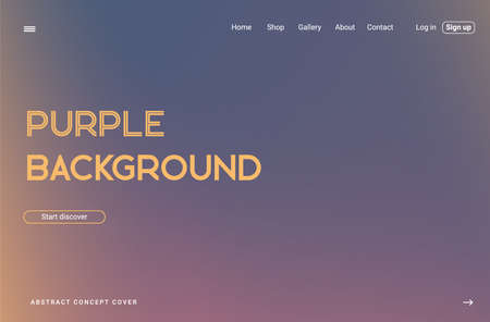 Gradient mesh background vector purple and orange color. Design layout for banner or poster, flyers,...