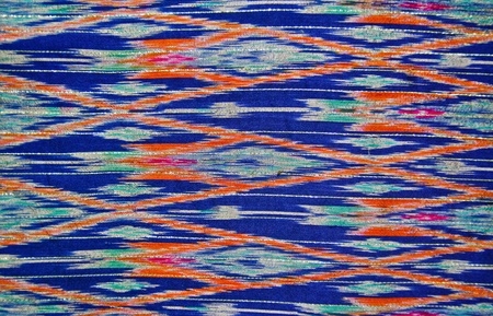 Pattern style Thai Silk culter the north of Thailand.の写真素材