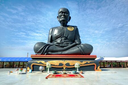 Bangkok,Thailand,Dec 30,2017, Take photo the great image of big buddha as Luang Pho To at wat...