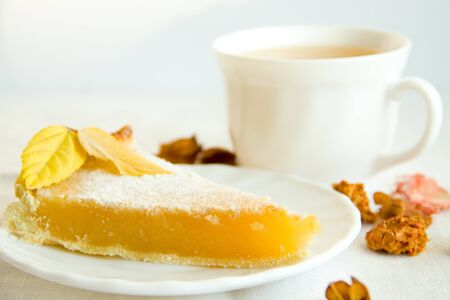 Lemon pieの写真素材