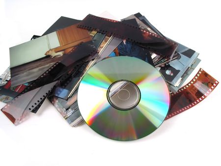 CD/DVD storage of pictures collections