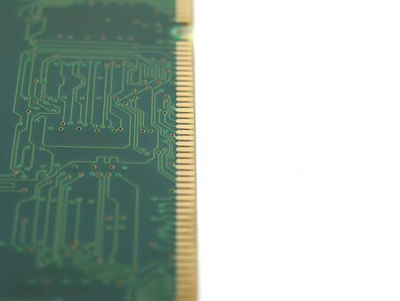 Close-up on RAM-stick