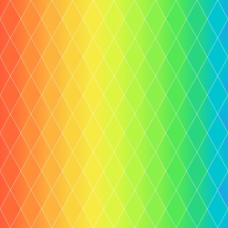 Pattern of Symmetric Rhombuses Summer Sea Colors, Continuous to Up and to Down. Universal Bright Abstract Background of Geometric Figures.のイラスト素材