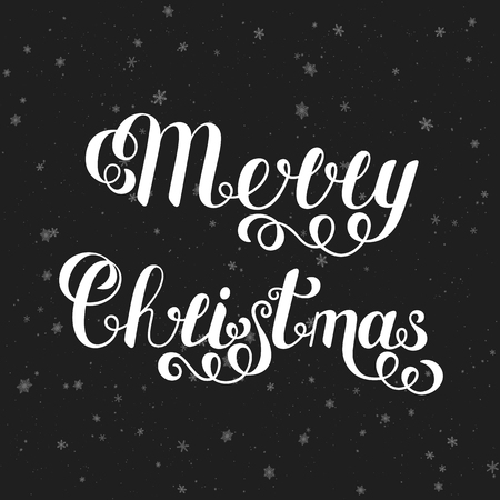 Christmas design element lettering.のイラスト素材