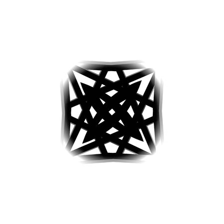 Beautiful geometric pattern icons for mobile applications and gamesのイラスト素材