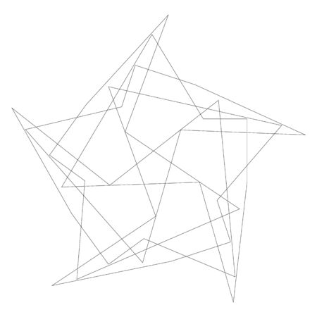 Festive geometric set stars and flowers pattern for gifts and holidays, for packaging, polygon, clothing, goods and logosのイラスト素材
