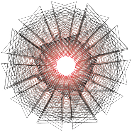 Geometric patterns etudes pentograms of design and interiorsのイラスト素材