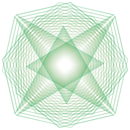 Geometric patterns etudes pentograms of design and interiorsのイラスト素材