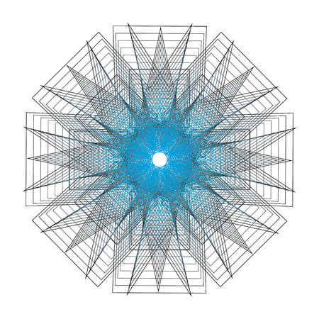 geometric pattern icons for mobile applications and gamesのイラスト素材