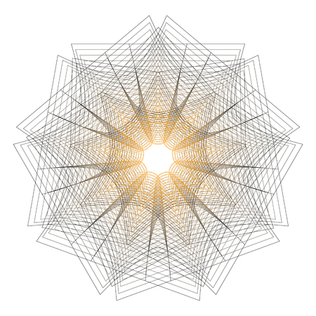 Geometry minimalistic artwork poster with simple shape and figure. Abstract vector pattern design in Scandinavian style for web banner, business presentation, branding package, fabric print, wallpaperのイラスト素材