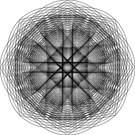 geometric pattern icons for mobile applications and gamesのイラスト素材