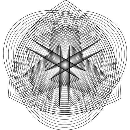 geometric pattern icons for mobile applications and gamesのイラスト素材