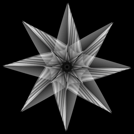 Geometric patterns etudes pentograms of design and interiorsのイラスト素材