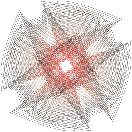 Geometric patterns etudes pentograms of design and interiorsのイラスト素材