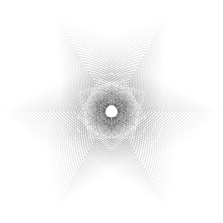 Wireframe mesh polygonal background. Abstract form with connected lines and dots. illustrationのイラスト素材