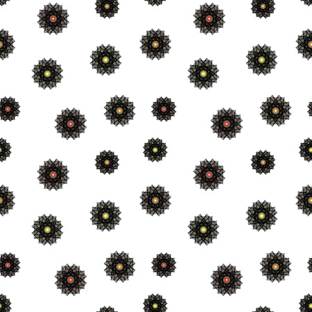 geometric seamless pattern for holiday backgroundsのイラスト素材