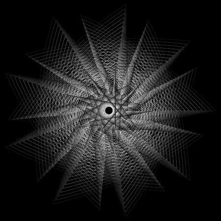 Geometry minimalistic artwork poster with simple shape and figure. Abstract vector pattern design in Scandinavian style for web banner, business presentation, branding package, fabric print, wallpaperのイラスト素材