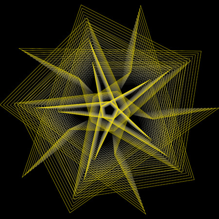 geometric pattern icons for mobile applications and gamesのイラスト素材