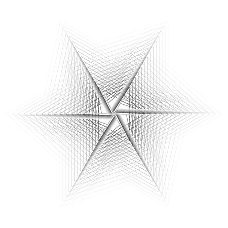 Holiday patterns of stars and flowers for gifts groundのイラスト素材