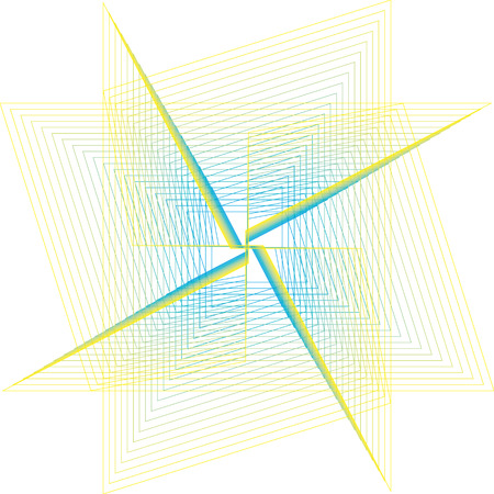 Geometric patterns etudes pentograms of design and interiorsのイラスト素材