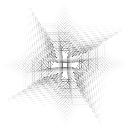 Geometry minimalistic artwork poster with simple shape and figure. Abstract vector pattern design in Scandinavian style for web banner, business presentation, branding package, fabric print, wallpaperのイラスト素材