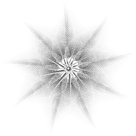 Geometry minimalistic artwork poster with simple shape and figure. Abstract vector pattern design in Scandinavian style for web banner, business presentation, branding package, fabric print, wallpaperのイラスト素材