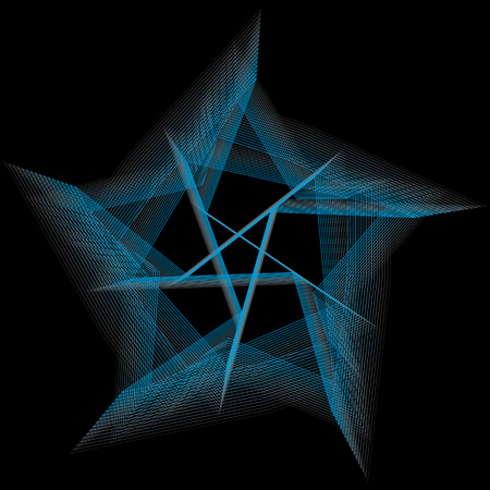 Geometry minimalistic artwork poster with simple shape and figure. Abstract vector pattern design in Scandinavian style for web banner, business presentation, branding package, fabric print, wallpaperのイラスト素材