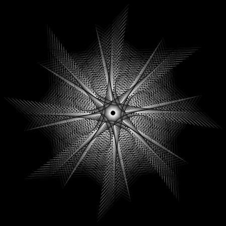 Sacred geometry signs. Set of symbols and elements. Alchemy, religion, philosophyのイラスト素材