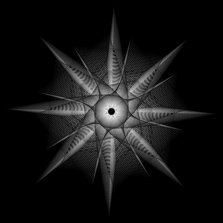 A stylish geometric pattern for the fashion industry crystalのイラスト素材