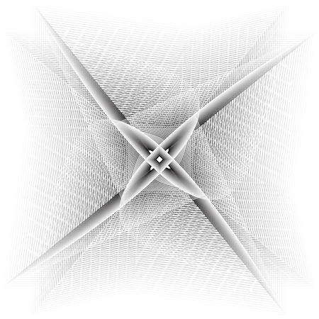 Holiday patterns of stars and flowers for gifts geometric pentagramのイラスト素材