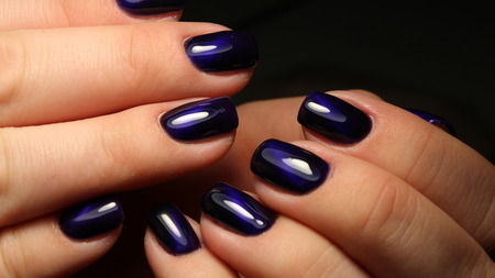 Youth design of nails manicure pattern for girlsの写真素材