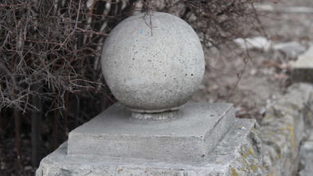 stone ballの写真素材
