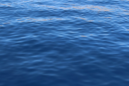 Clean sea surface of the Red Sea
