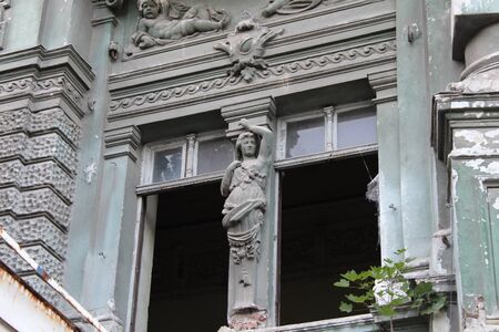 Building in the city of Odessa with beautiful architectureのeditorial素材