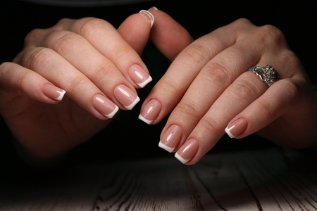 Youth manicure design best nails, collageの写真素材