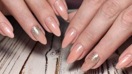 Fashionable design of manicure. Best 2019
