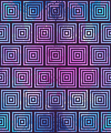 Abstract geometric pattern. Optical illusion. Seamless vector wallpaper.のイラスト素材