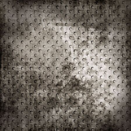 illustration of old metal textureの写真素材