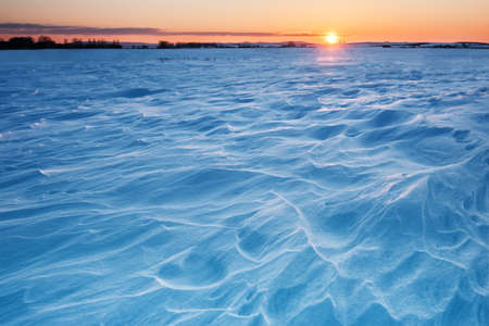the beautiful blue sundown 