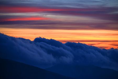 Carpathians mountain in summer time