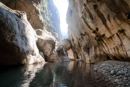 Amazing view of Goynuk canyon, Antalia, Turkeyの写真素材
