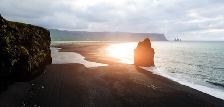 Incredible view of the Black beach