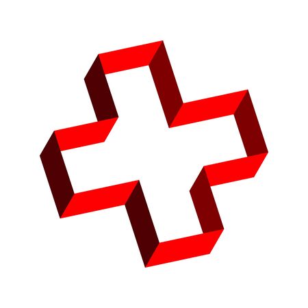 Cross Cubeのイラスト素材