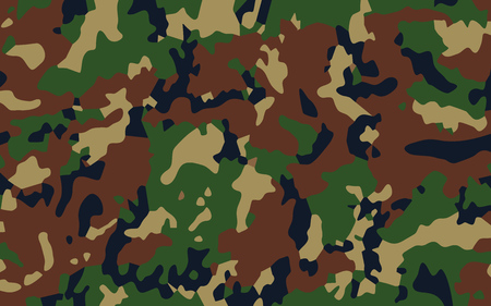 Tropic forest camouflage vector graphic background design.のイラスト素材