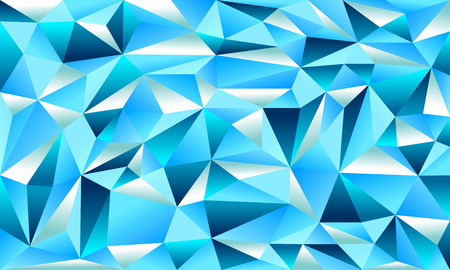 Crystal ice low poly art vector graphic background design.のイラスト素材